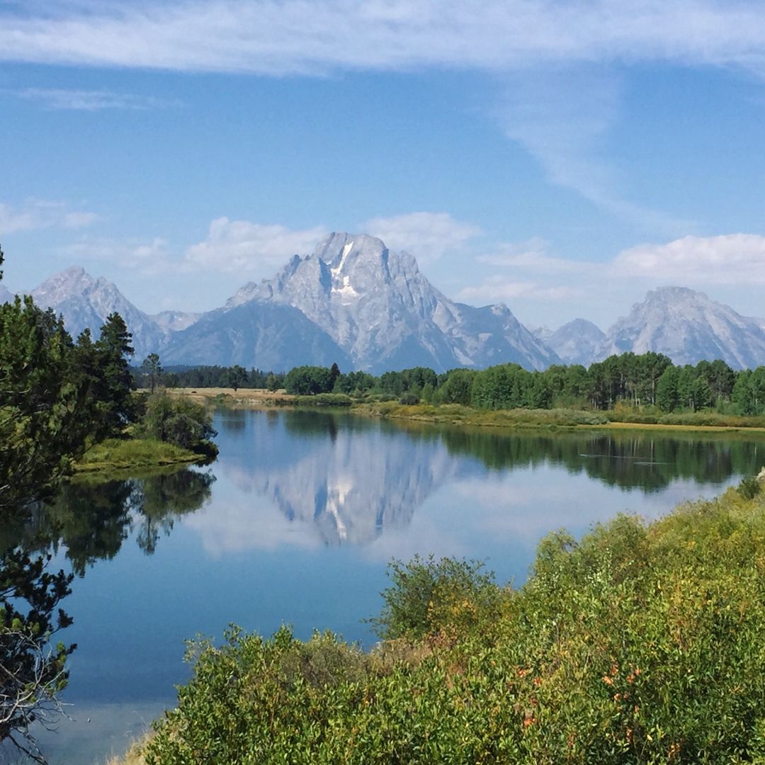The views and the landscape in Wyoming are stunning