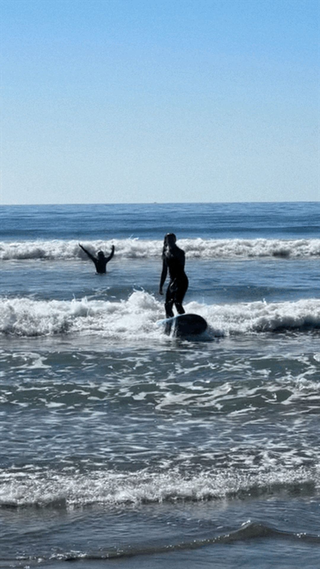 Great surfing along the way